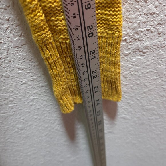 Mossimo‎ Mustard Yellow Knit Sweater | Size Small - Picture 9 of 11